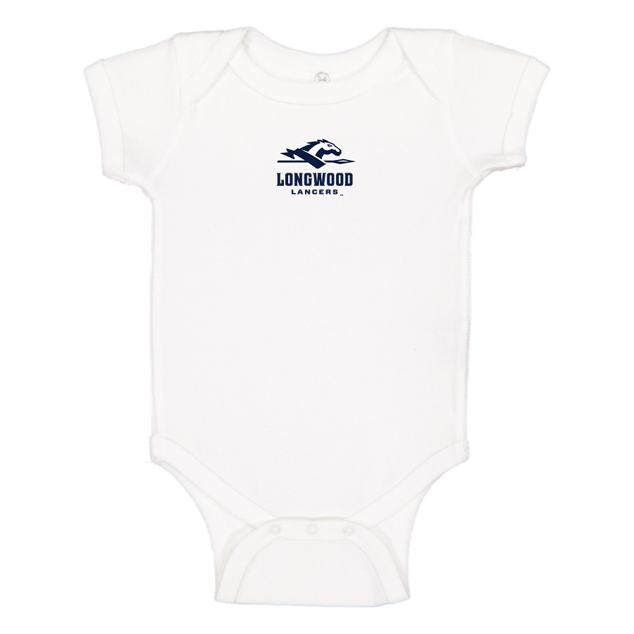 Longwood Lancers Logo Baby Romper Onesie