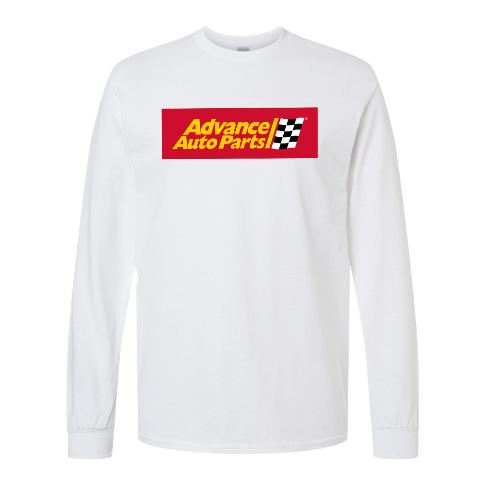 Men's Advance Auto Parts Logo Gildan Heavy Cotton Long Sleeve T-Shirt