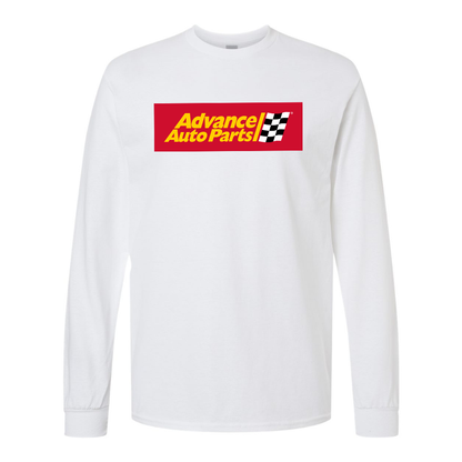 Men's Advance Auto Parts Logo Gildan Heavy Cotton Long Sleeve T-Shirt