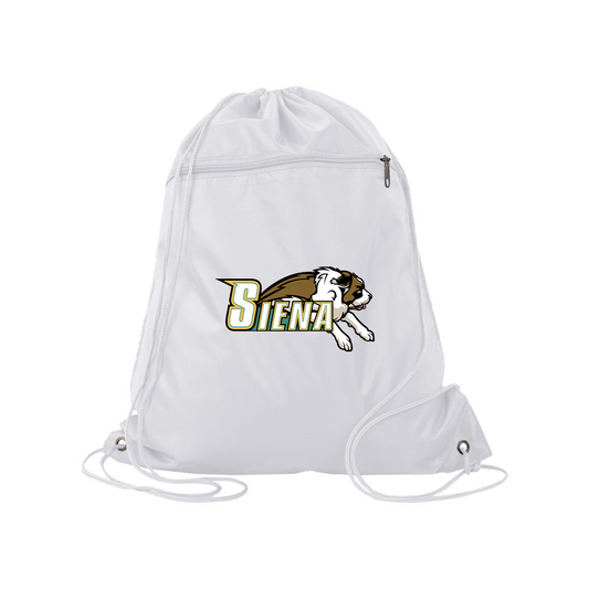Siena Saints Logo Q-Tees - Polyester Cinchpack