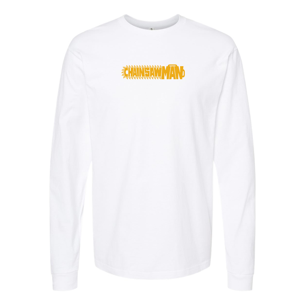 Men's Chainsaw Man Logo Long Sleeve T-Shirt