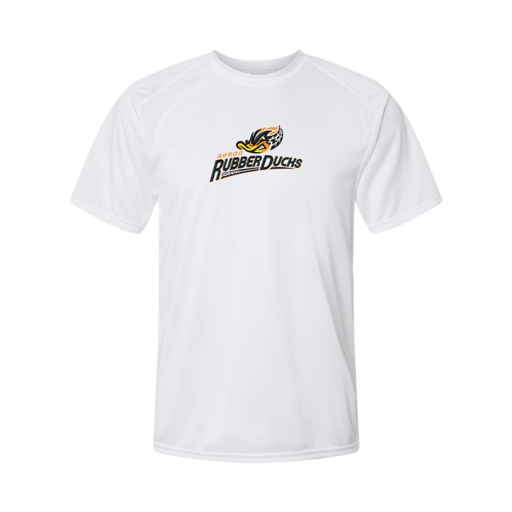 Men's Akron RubberDucks Logo Polyester T-Shirt