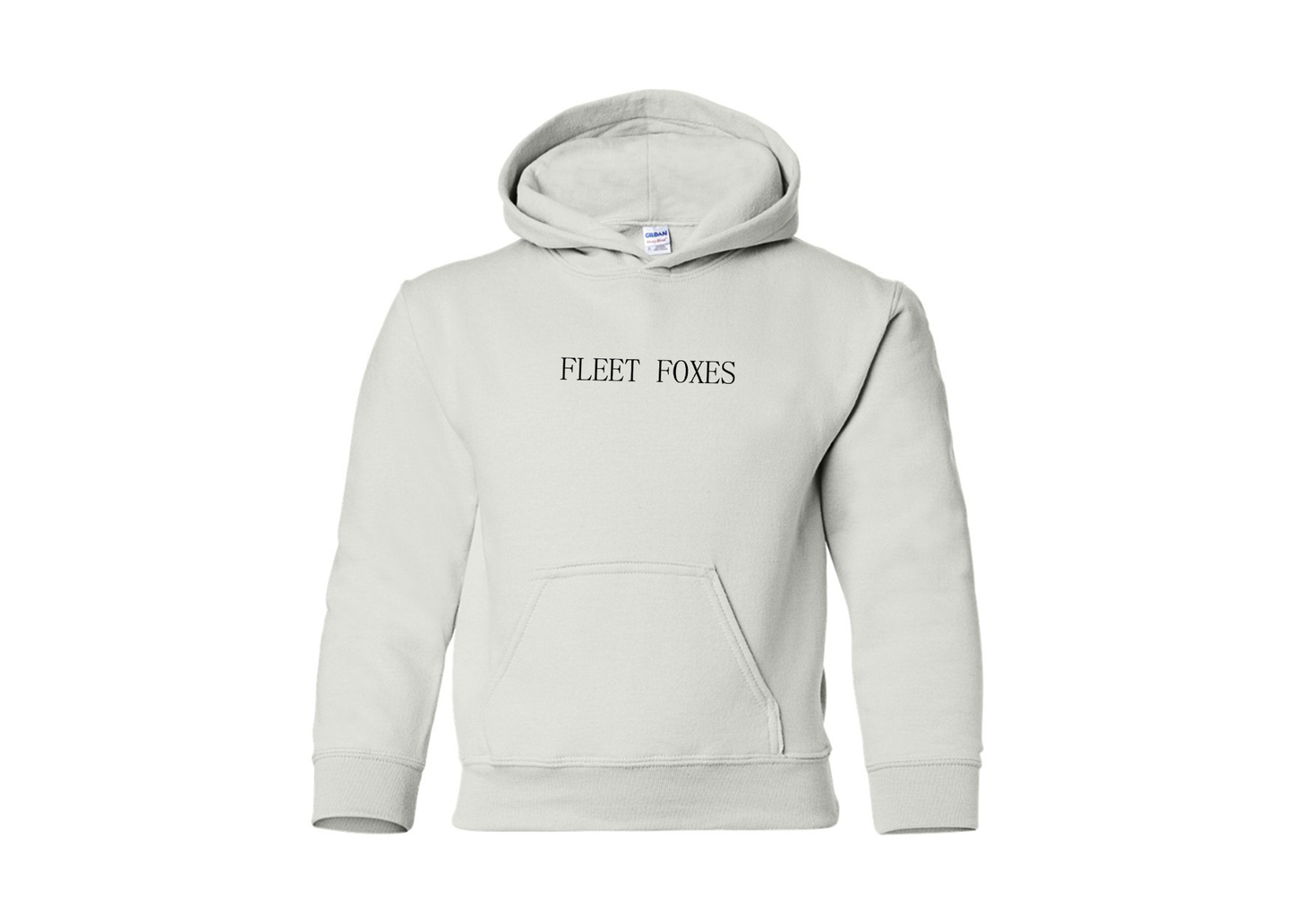 Youth Fleet Foxes Logo Gildan Heavy Blend  Hooded Sweatshirt