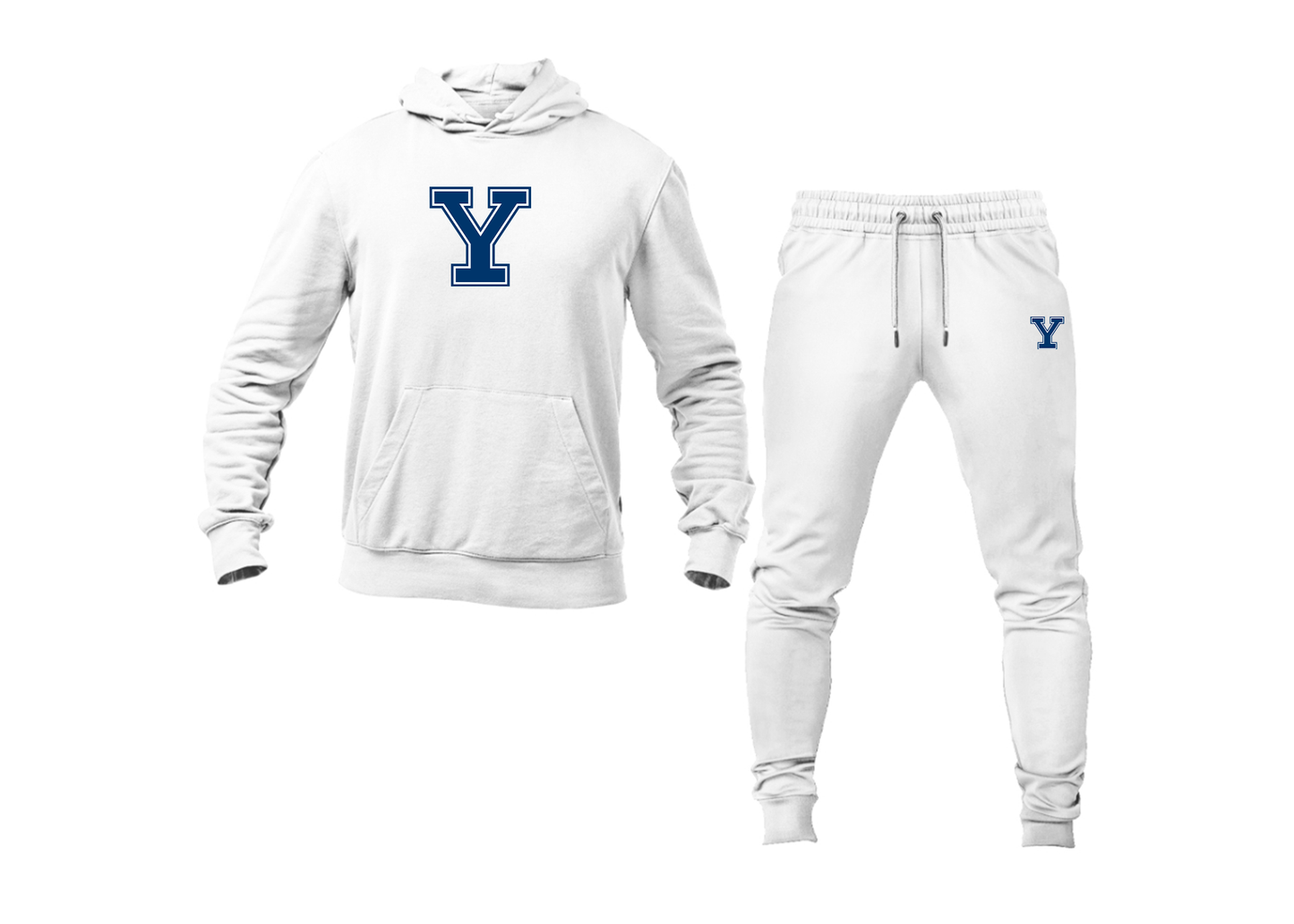 Men's Yale Bulldogs Hoodie Joggers Set