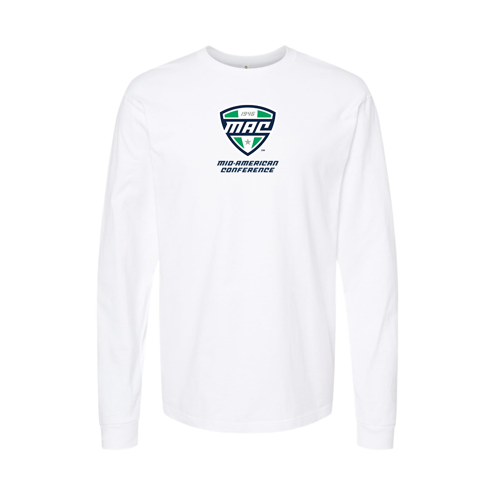 Men's Mid American Conference Logo Long Sleeve T-Shirt