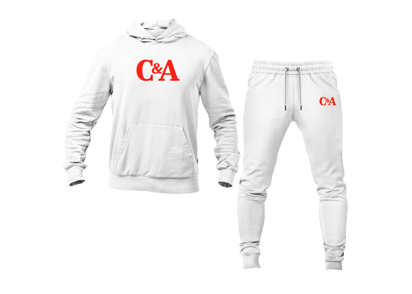 Men's CA Logo Hoodie Joggers Set