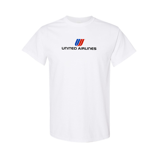 Men's United Airlines Logo Cotton T-Shirt
