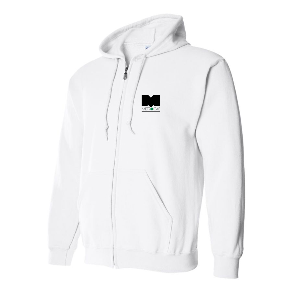 Men's Metrocab Logo Zipper Hoodie