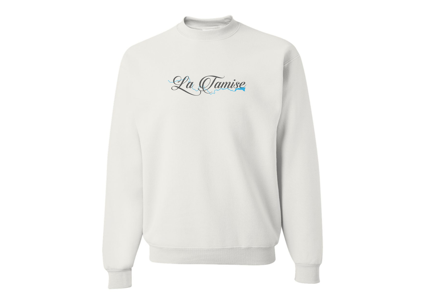 Men's La Tamise Logo  JERZEES NuBlend Crewneck Sweatshirt