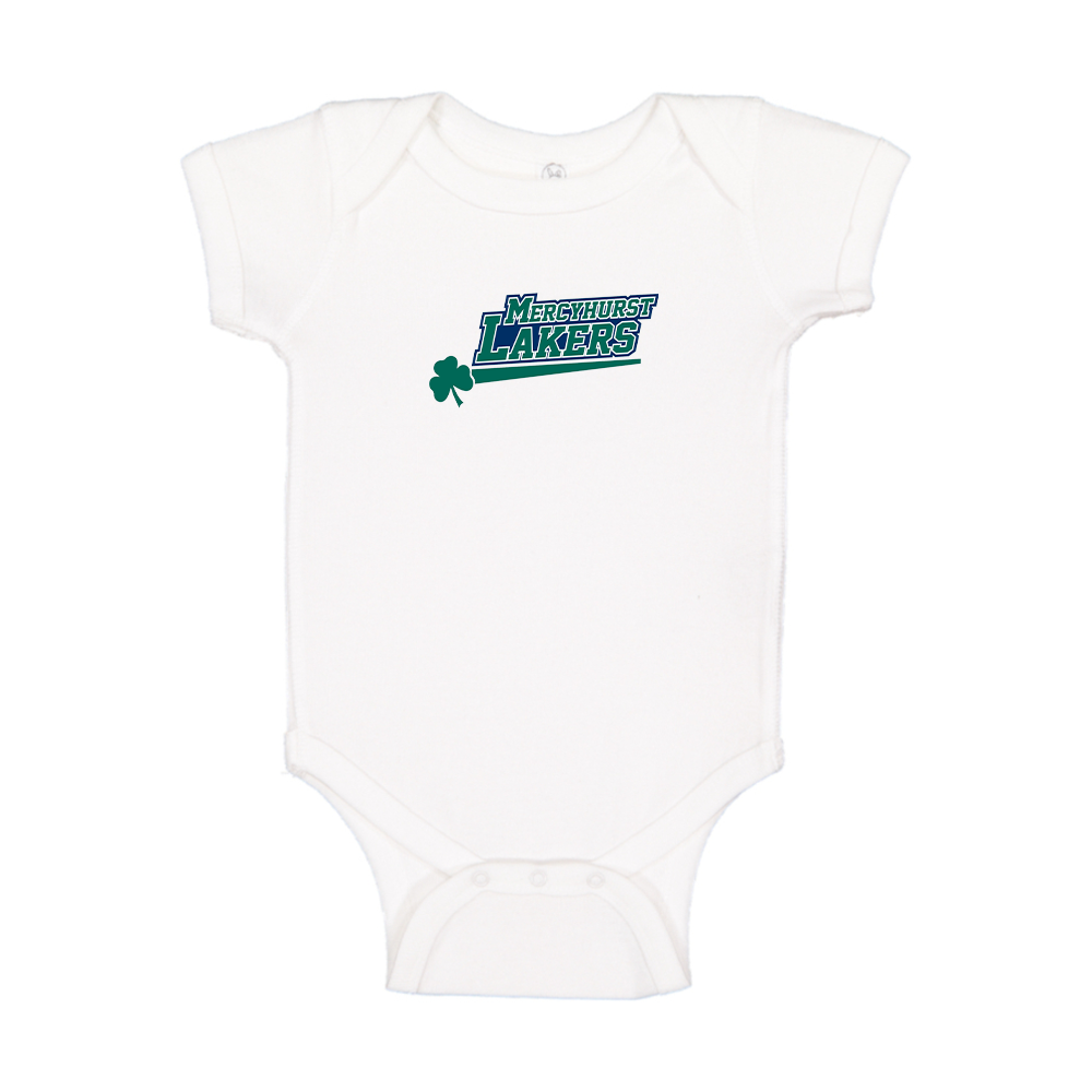 Mercyhurst Lakers Logo Baby Romper Onesie