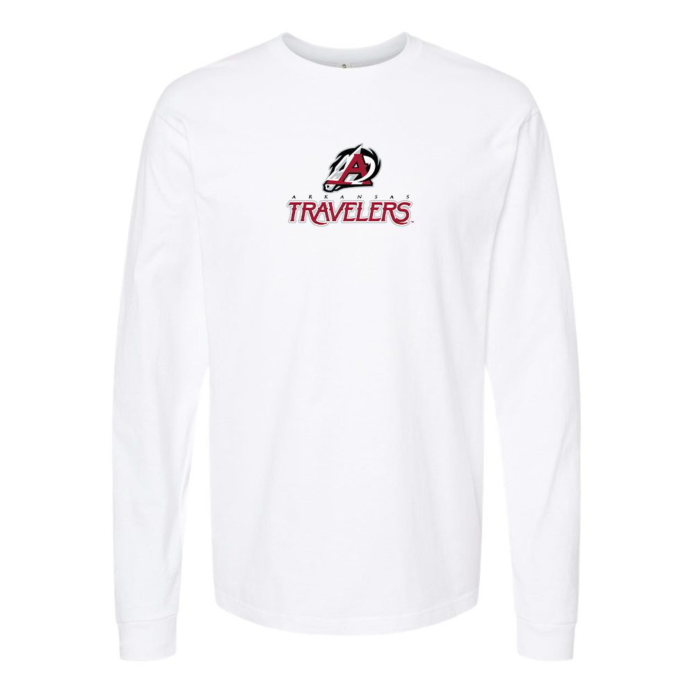 Men's Arkansas Travelers Logo Long Sleeve T-Shirt