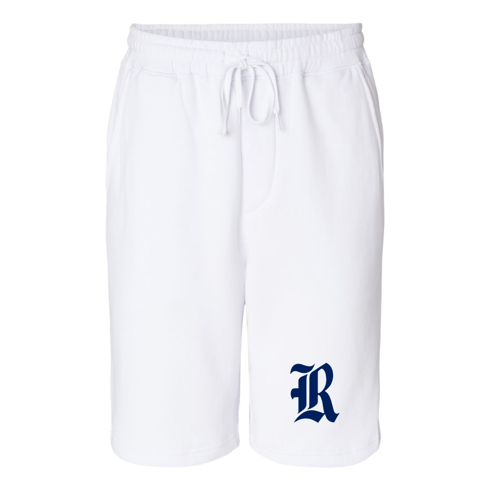 Men's Rice Owls Logo Independent Trading Co Midweight Fleece Shorts