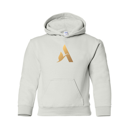 Youth Accor Golden Logo Gildan Heavy Blend  Hooded Sweatshirt