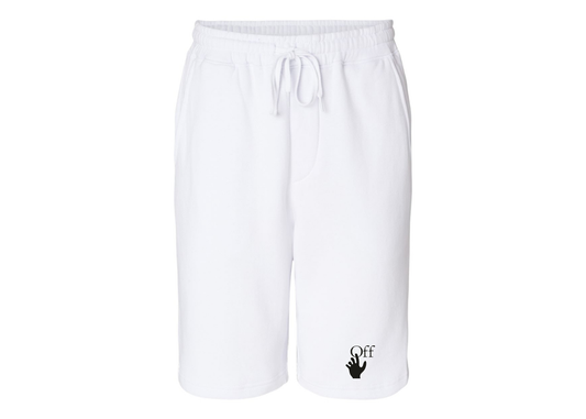 Men's Off-White Hand Independent Trading Co Midweight Fleece Shorts