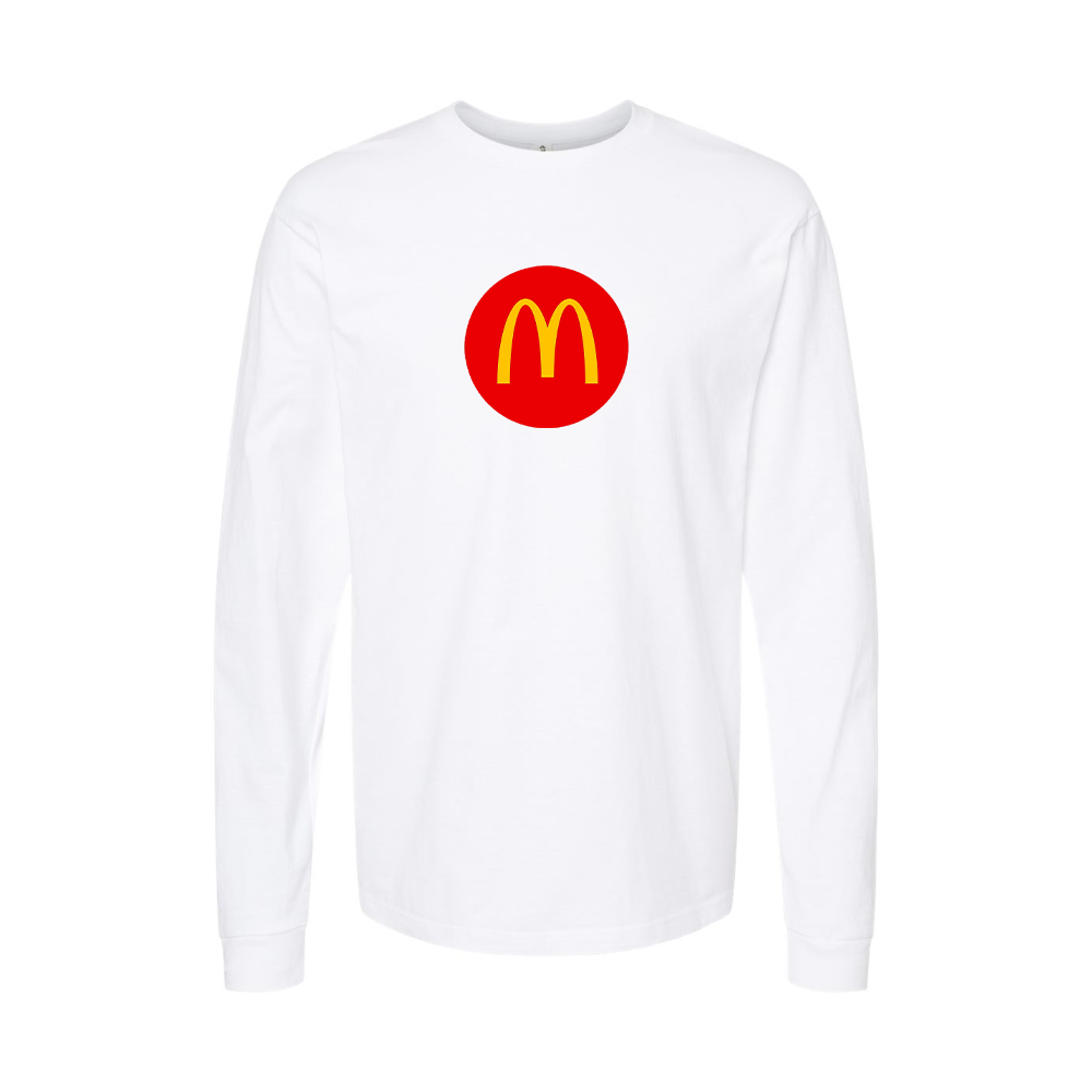 Men's McDonalds  Logo Long Sleeve T-Shirt