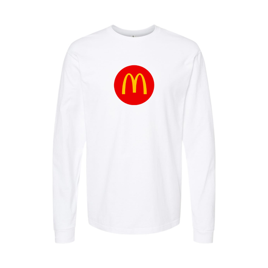 Men's McDonalds  Logo Long Sleeve T-Shirt