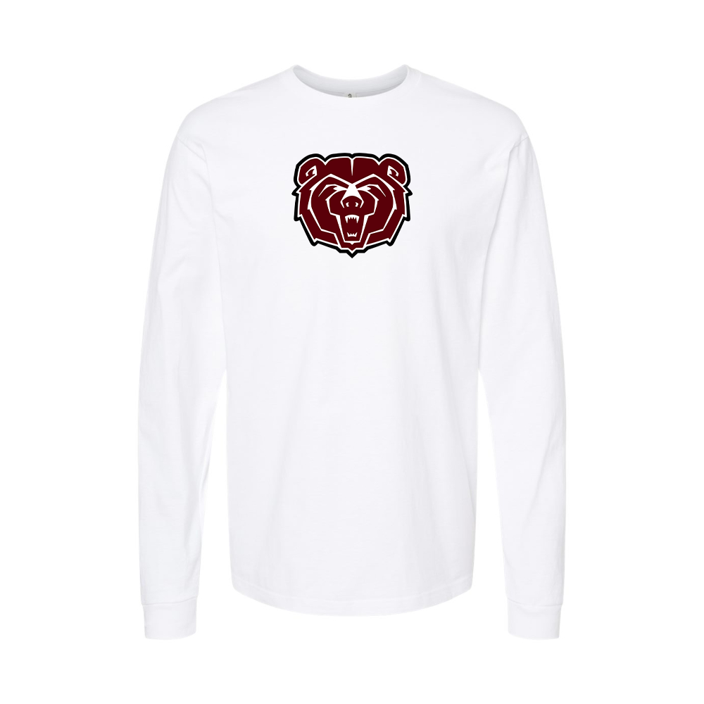 Youth Missouri State Bears Logo Cotton Long Sleeve T-Shirt