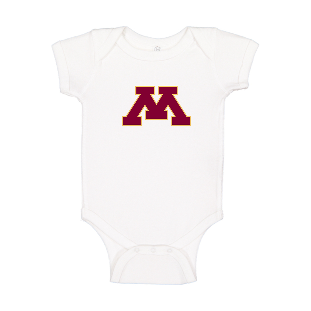 Minnesota Golden Gophers Logo Baby Romper Onesie