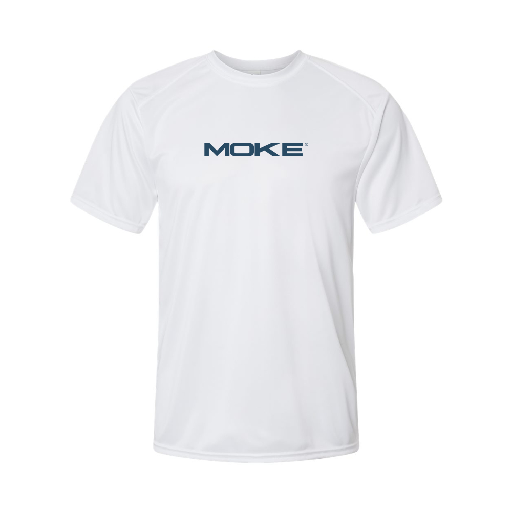 Men's Moke Logo Polyester T-Shirt