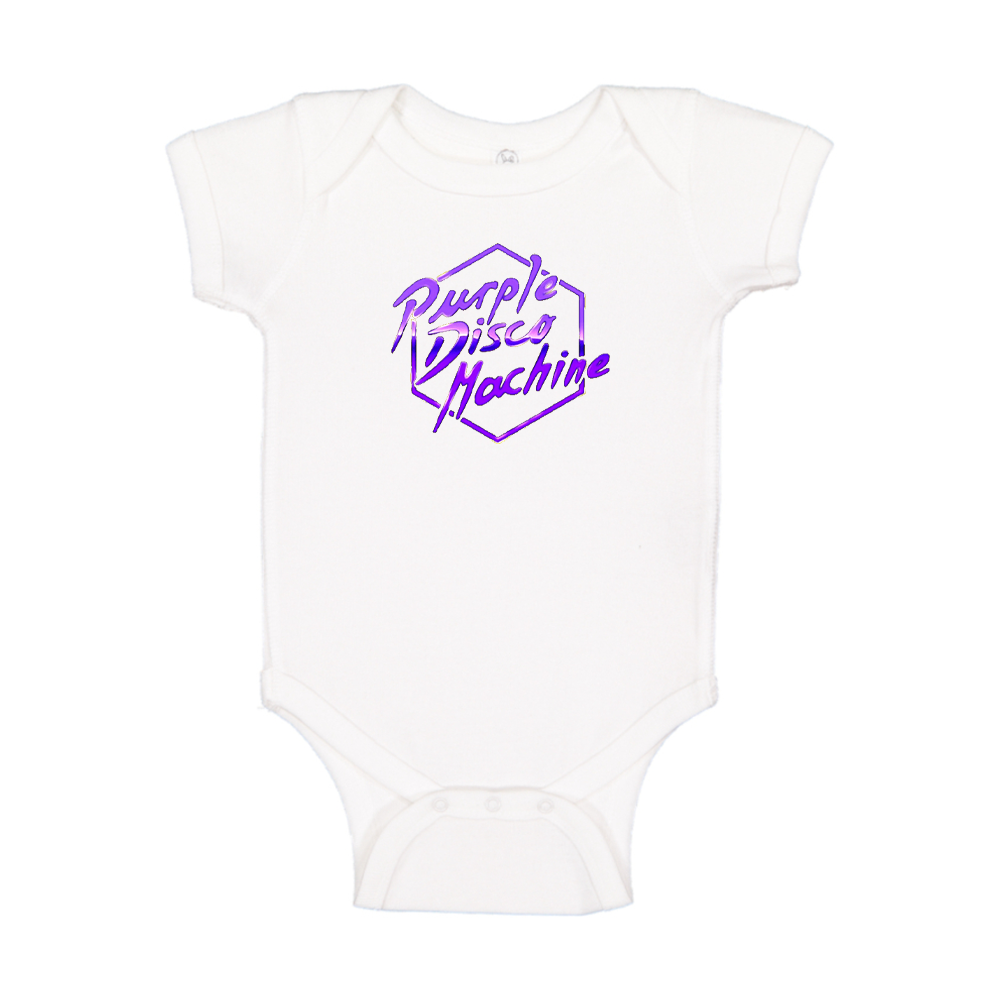 Purple Disco Machine Baby Romper Onesie