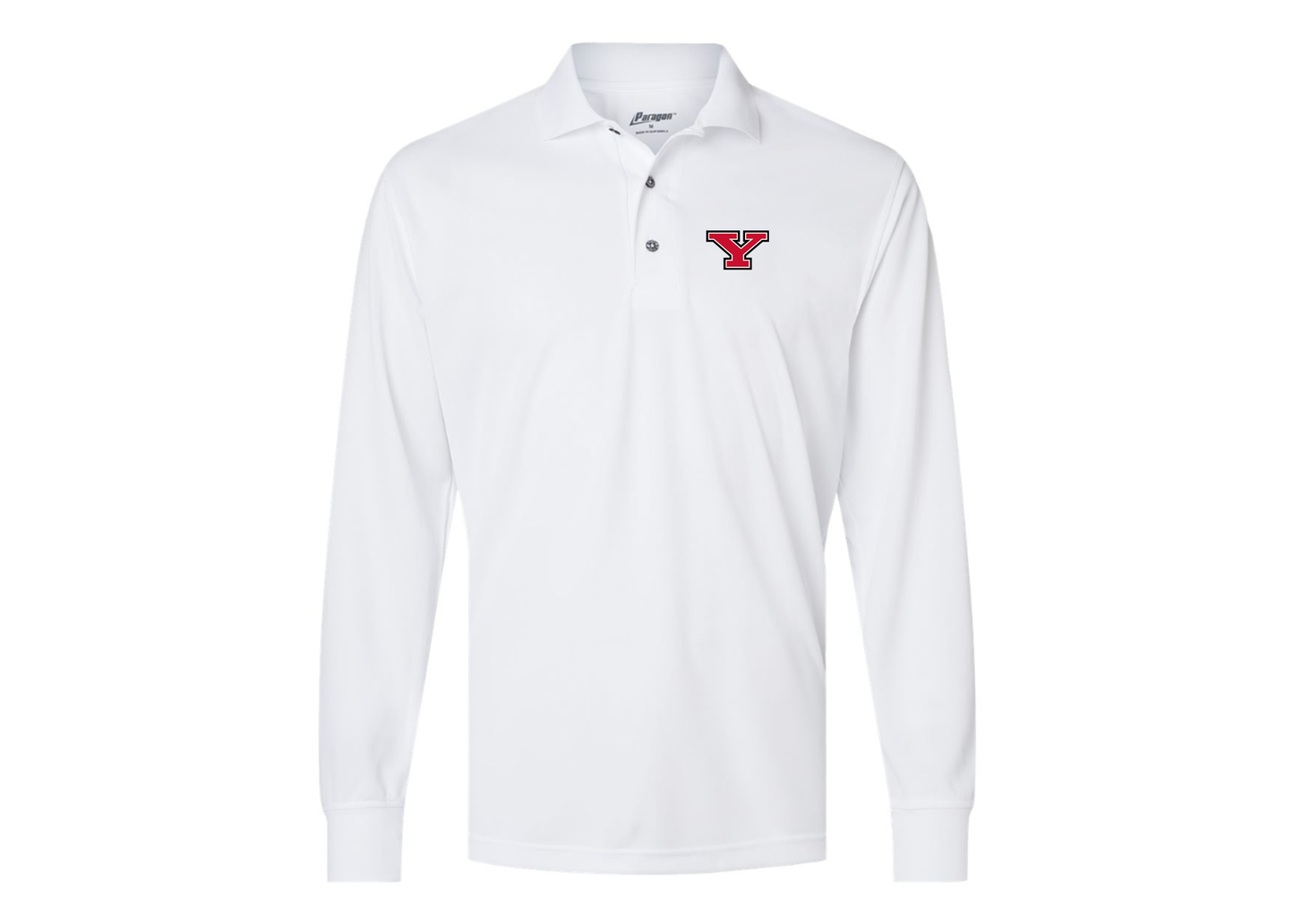 Men's Youngstown State Penguins Paragon Prescott Long Sleeve Polo