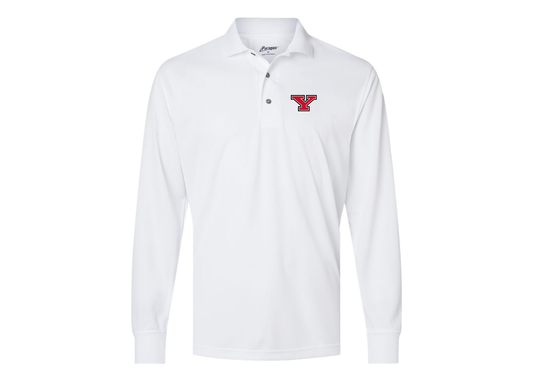 Men's Youngstown State Penguins Paragon Prescott Long Sleeve Polo