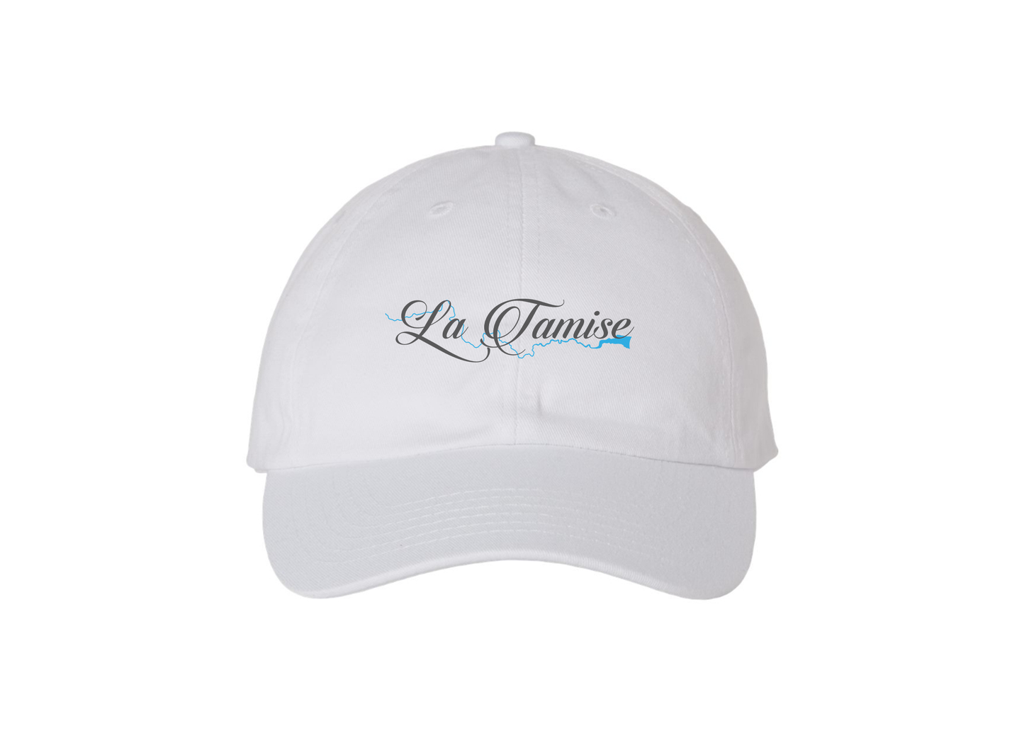 La Tamise Logo  Valucap Adult Bio-Washed Classic Dad Hat