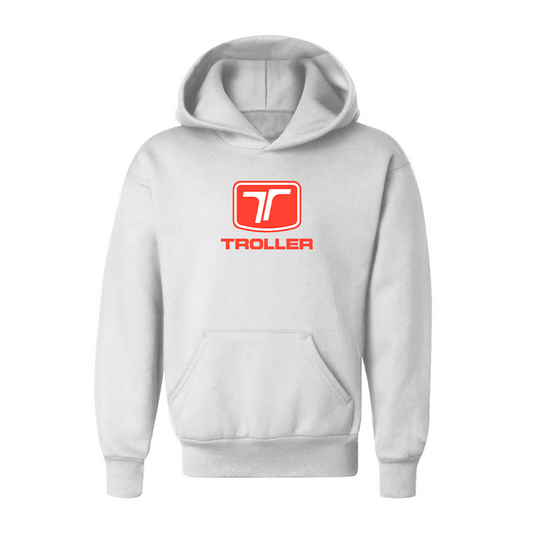 Youth Troller Logo Pullover Hoodie