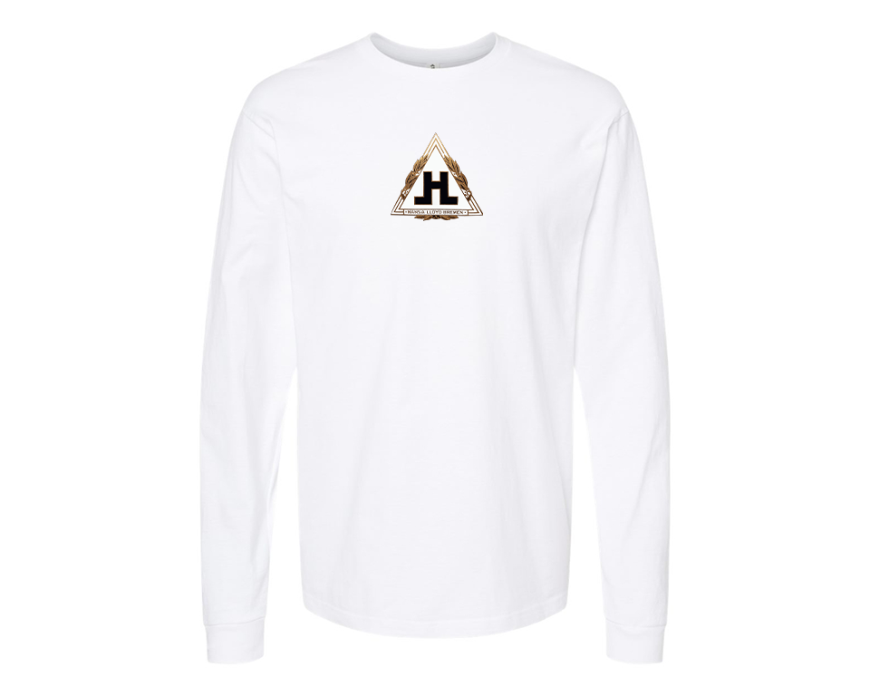Youth Hansa Logo Cotton Long Sleeve T-Shirt