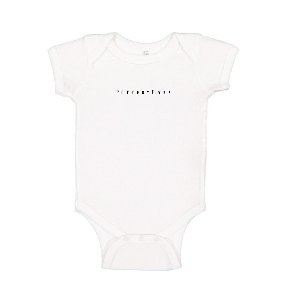 PotteryBarn Logo Baby Romper Onesie