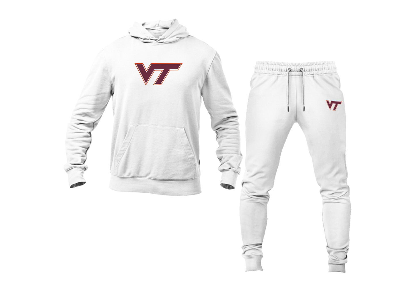 Men's Virginia Tech Hokies Hoodie Joggers Set