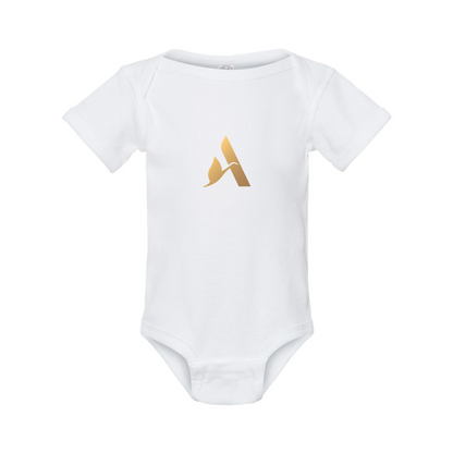 Accor Golden Logo Rabbit Skins Infant Baby Rib Bodysuit