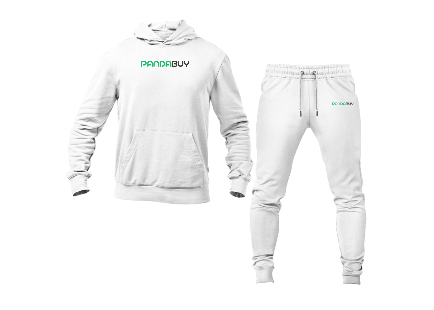 Men's Pandabuy Logo Hoodie Joggers Set
