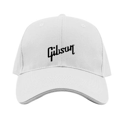 Gibson Logo Dad Baseball Cap Hat