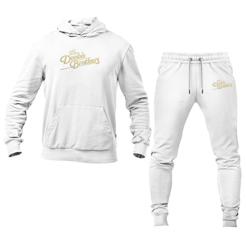 Men's The Doobie Brothers Logo Hoodie Joggers Set