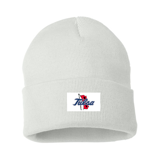 Tulsa Golden Hurricane Logo Beanie Hat
