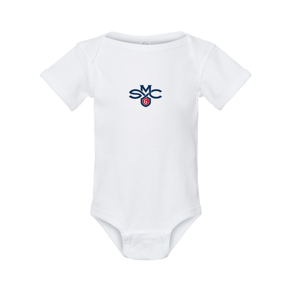 Saint Marys Gaels Logo Rabbit Skins Infant Baby Rib Bodysuit
