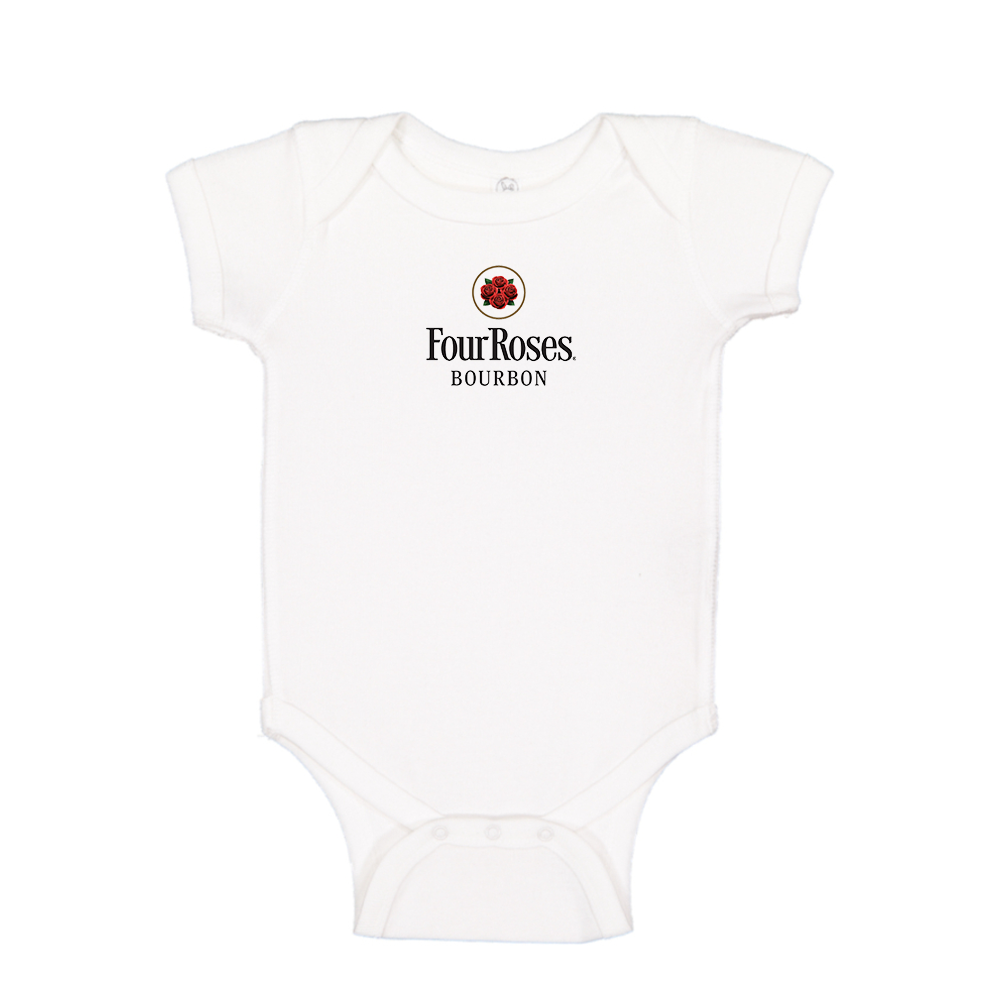Four Roses Logo Baby Romper Onesie