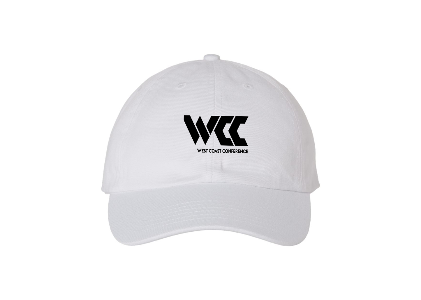 West Coast Conference Valucap Adult Bio-Washed Classic Dad Hat