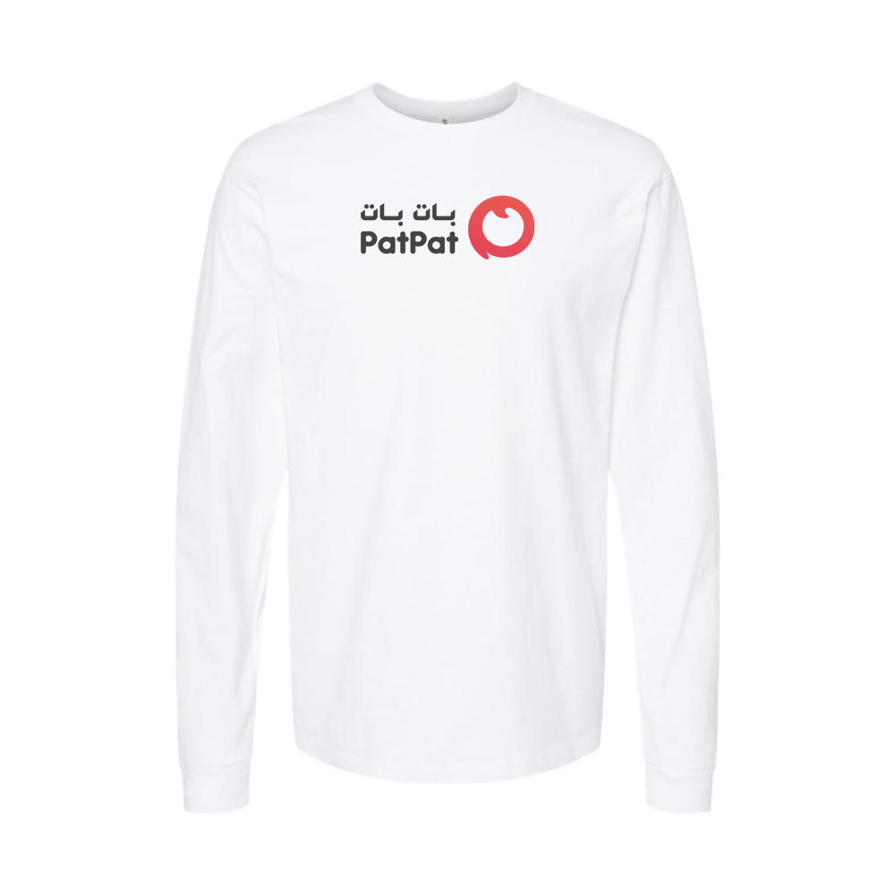 Youth PatPat Logo Cotton Long Sleeve T-Shirt