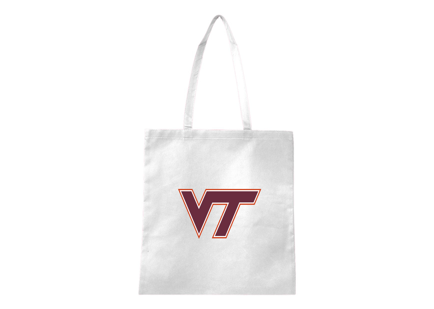 Virginia Tech Hokies Q-Tees Non-Woven  Tote