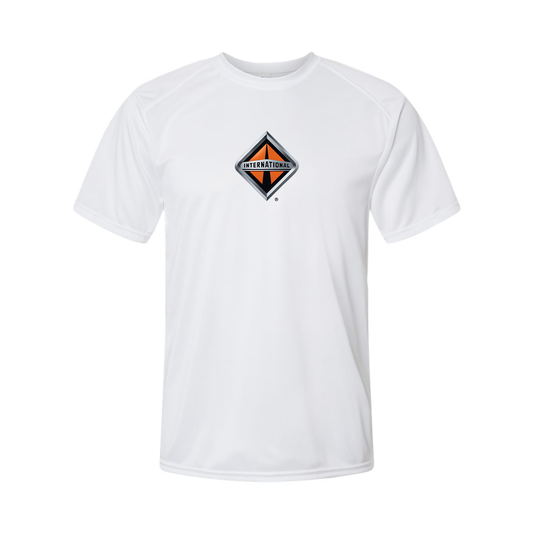 Men's International Trucks Logo Polyester T-Shirt