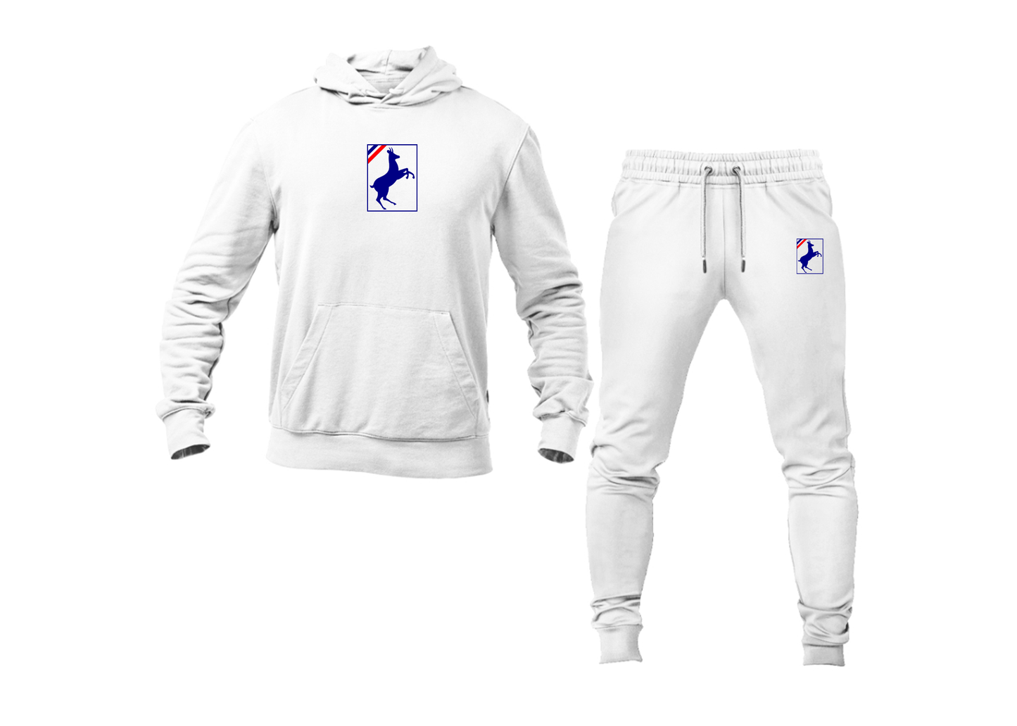 Men's Auverland Logo Hoodie Joggers Set
