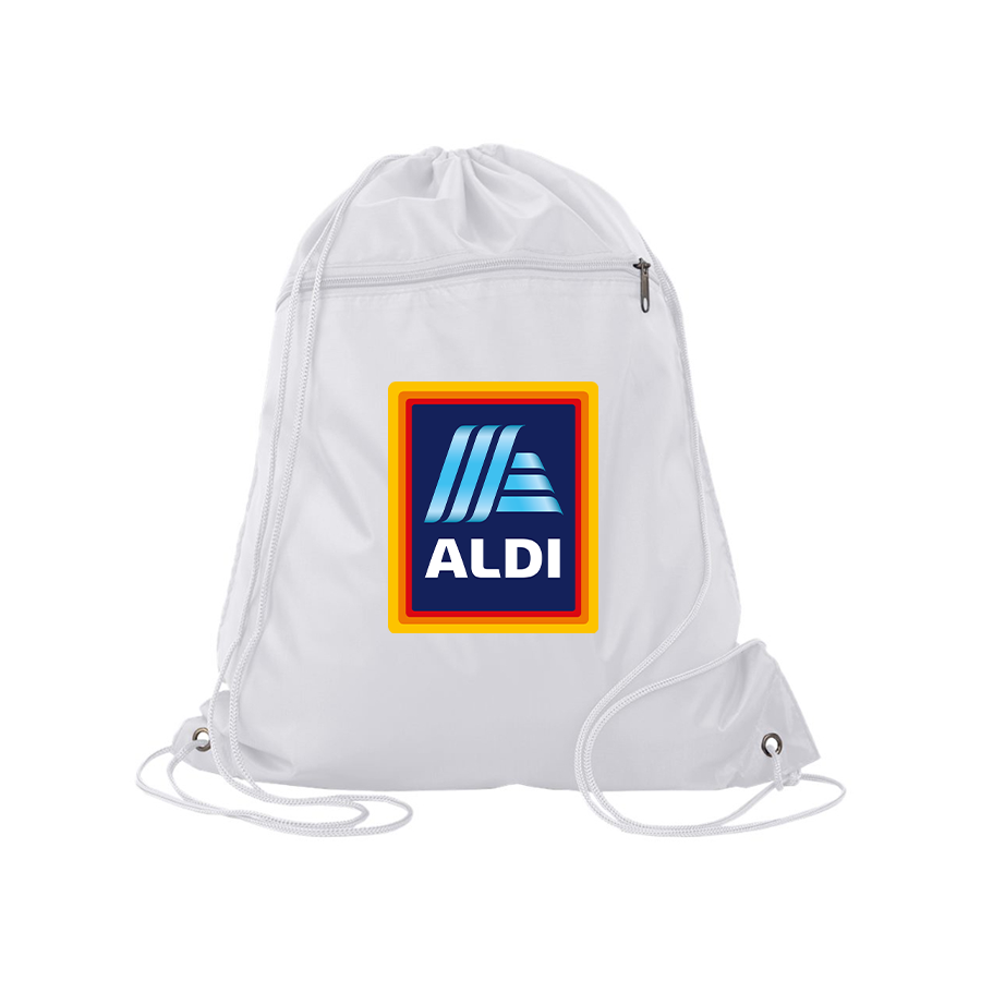 Aldi Logo Q-Tees - Polyester Cinchpack