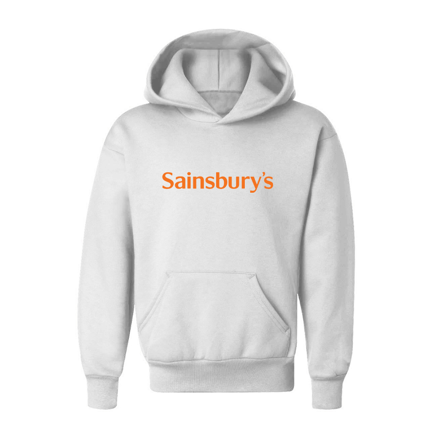 Youth Sainsbury_s Logo Pullover Hoodie