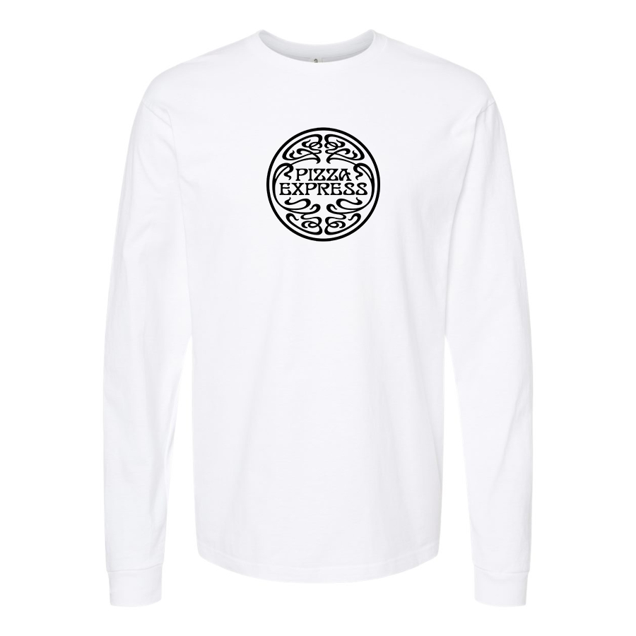 Men's Pizza Express Logo Long Sleeve T-Shirt