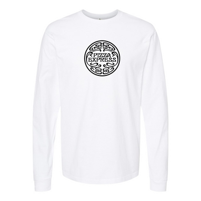 Men's Pizza Express Logo Long Sleeve T-Shirt