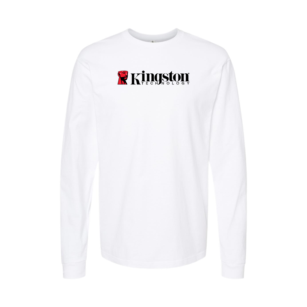 Men's Kingston Logo Long Sleeve T-Shirt