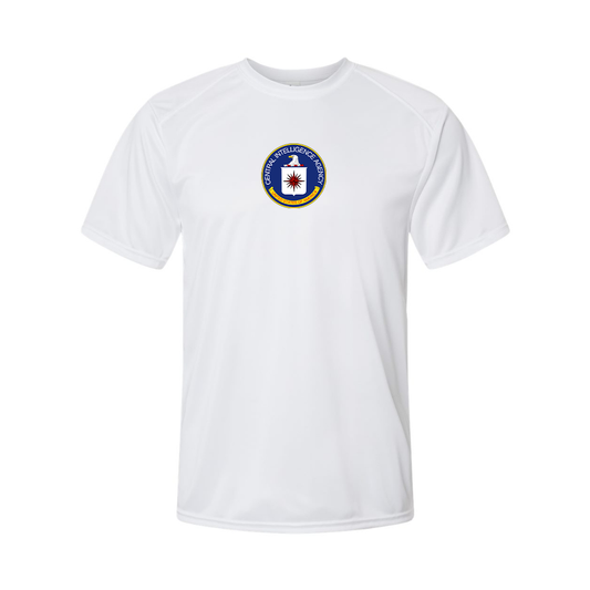 Men's CIA Logo Polyester T-Shirt