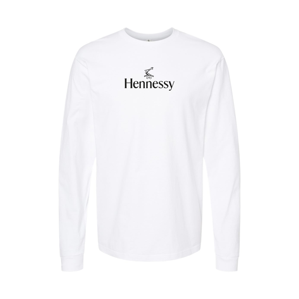Youth Hennessy Logo Cotton Long Sleeve T-Shirt
